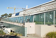 Commonwealth Scientific and Industrial Research Organisation (CSIRO)'s phytotron in Canberra, Australia CSIRO Phytotron Rear View Close Up.jpg