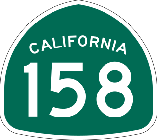 <span class="mw-page-title-main">California State Route 158</span> Highway in California
