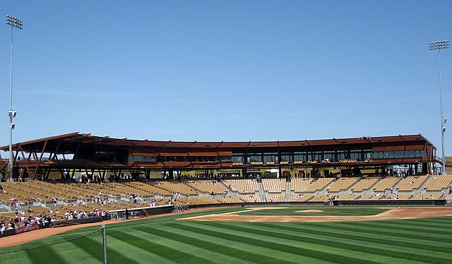 View from Right Field, Camelback Ranch, Glendale, Az.