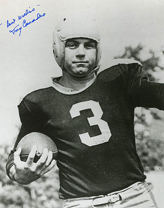 <span class="mw-page-title-main">Tony Canadeo</span> American football player (1919–2003)