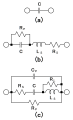 コンデンサの等価回路