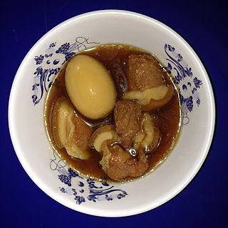 <span class="mw-page-title-main">Caramelized pork and eggs</span> Southeast Asian dish