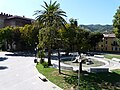 Fontana di piazza Gramsci, Carrara, Toscana, Italia