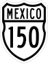 Federal Highway 150 Schild