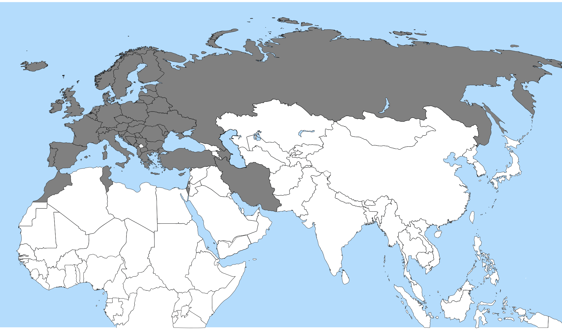 Países en los que funciona la Carta Verde