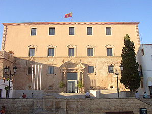 Town hall in the castle of Torredembarra