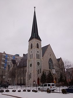 Столетняя методистская епископальная церковь, Юг.jpg