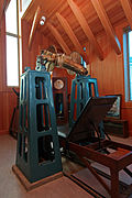 Télescope méridien de 4" construit par Fauth en 1885, Chabot Space and Science Center