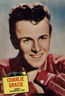 Charlie Gracie American singer and guitarist