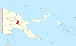 Provincia di Chimbu – Localizzazione