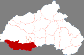 Localisation de Shāhé