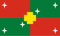 Bandera de la Nación Chiquitana y Guaraya