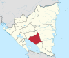 Chontales Department in Nicaragua.svg