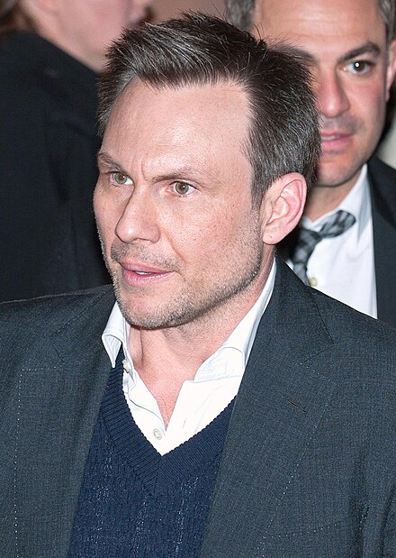Slater at the 64th Berlin International Film Festival in February 2014