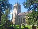 St Mary's Church, Greasley: a much-restored 15th century church.