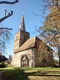 St Peter's Church, Cambridge in October 2018 Cmglee Cambridge St Peters outside.jpg