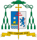 Thumbnail for File:Coat of arms of Carlo Bresciani.svg