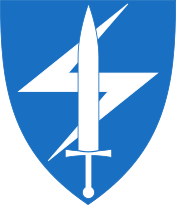 Coat of arms of the Norwegian Signal Battalion.svg