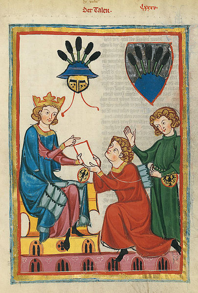 File:Codex Manesse 303r Der Taler.jpg