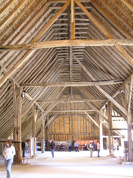 Coggeshall Grange barn(inside looking south)