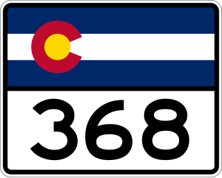 <span class="mw-page-title-main">Colorado State Highway 368</span> State highway in Colorado, US