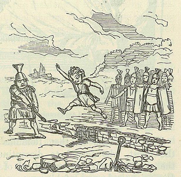 File:Comic History of Rome p 007 Remus jumping over the Walls.jpg