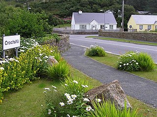 Crolly Village in Ulster, Ireland