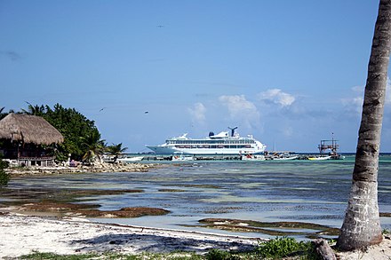 Cruise Ship at Puerto Barrios, Guatemala