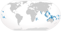 Grey reef shark geographic range