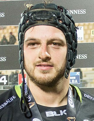 <span class="mw-page-title-main">Dan Evans (rugby union)</span> Welsh rugby player