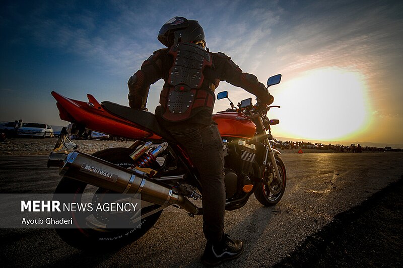 File:Demonstrations with motorcycles - Iran (2).jpg