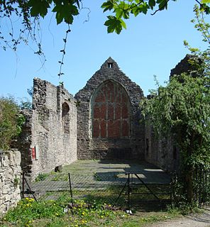 Denbigh Friary Former monastery in Denbigh, Wales, UK