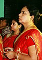 Devi Baran and Sindur Khela during 2016 Durga puja in Kolkata 08