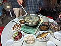Dishes on a Yangmingshan family
