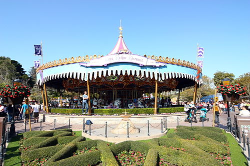 California, Anaheim, Disneyland Resort, Disneyland Park, Fantasyland, King Arthur Carrousel