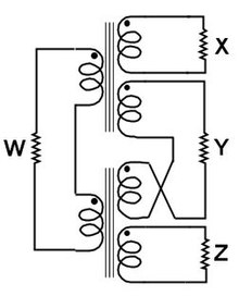 Wiring diagram of a double transformer hybrid DoubleTransformerHybrid.jpg