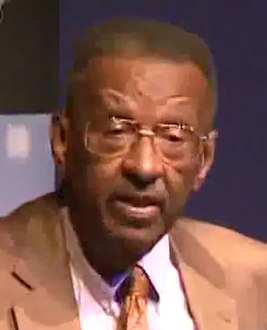 Dr. Walter E. Williams, John M. Olin Distinguished Professor of Economics, George Mason University gaving lecture on "The Role of Government in a Free Society" on September 19, 2013 at Texas Tech (cropped).jpg