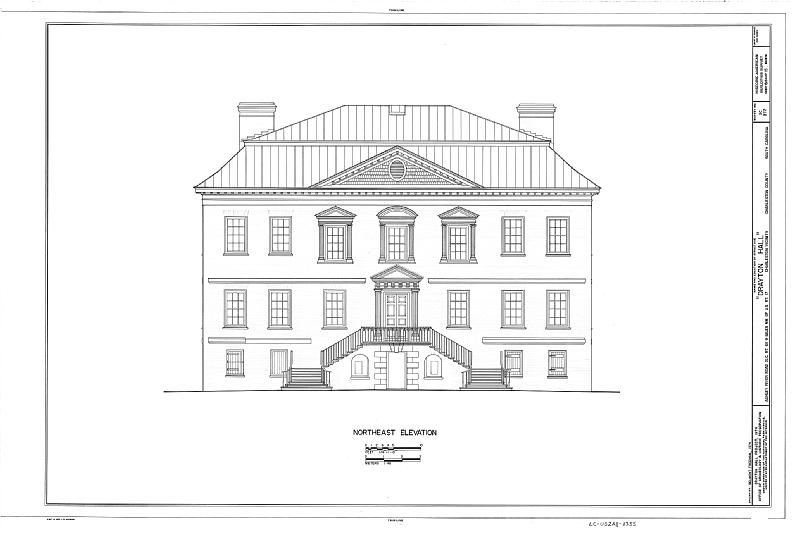 File:Drayton Hall, Ashley River Road (State Route 61), Charleston, Charleston County, SC HABS SC,10-CHAR.V,8- (sheet 8 of 14).tif