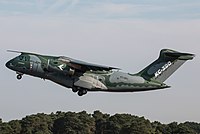 EGLF - Embraer KC-390 - Força Aérea Brasileira - PT-ZNJ (43532779431).jpg