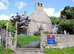 Die Church of SS Mael and Sulien in Cwm