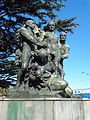 The Work. Statues in the gardens of the Legislative Palace building. Montevido, Uruguay