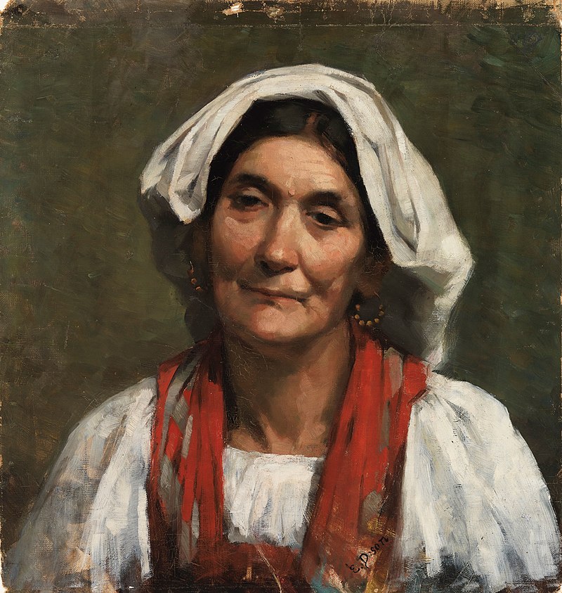 Elin Danielson-Gambogi - Old Provençal Woman - A V 4632 - Finnish National Gallery.jpg