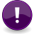 File:Emblem-important-violet.svg