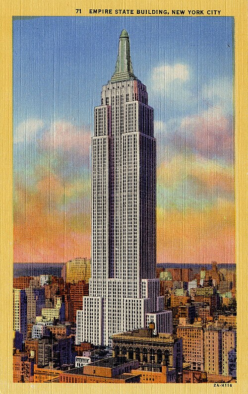 May 1, 1931: The 102-story tall Empire State Building, tallest in the world, opens in New York City