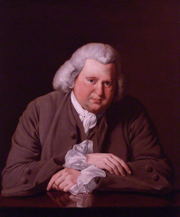 Erasmus Darwin by Joseph Wright of Derby, 1770 (Birmingham Museum and Art Gallery)