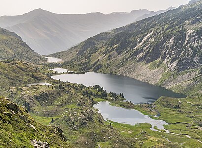 Étangs de Bassiès in PNR Pyrénées ariégeoises, Ariège, France