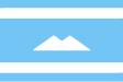 Ethnic flag of the Balkar and Karachay peoples (Karachay-Balkaria)