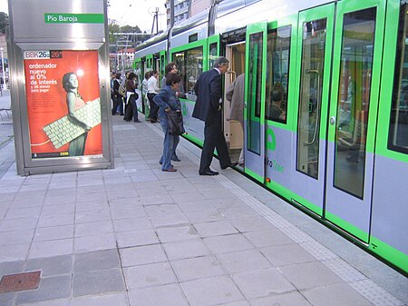 EuskoTran PioBaroja station