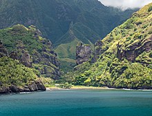 Baie des Vierges (Hanavave), Fatu Hiva, Marquesas Islands, French Polynesia