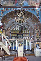 Biserica „Sfinții Arhangheli Mihail și Gavriil” (interior)